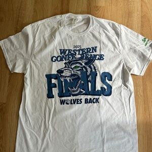 Timberwolves western conference finals 2025 shirt